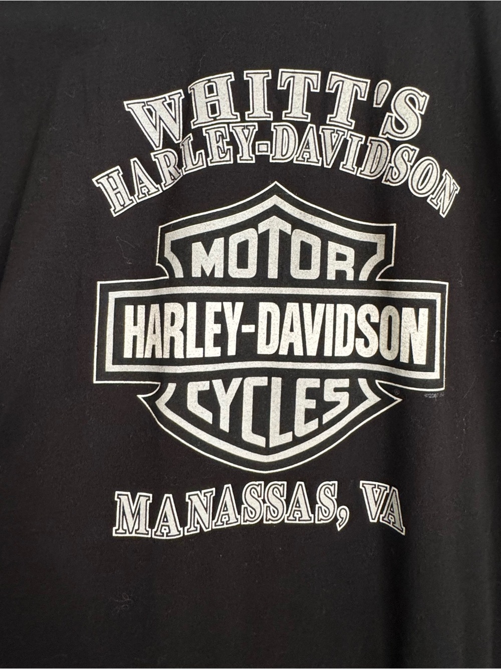 Harley-Davidson Men's Black Vintage Motorcycle Graphic Tee (XL) - Picture 5 of 5